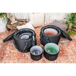 Meinl Sonic Energy CSBPSSET Crystal Singing Bowl Beskyttelses Sleeve S�t