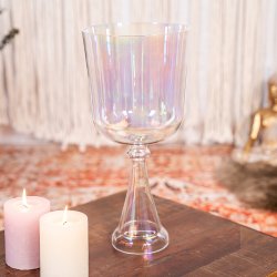 Meinl Sonic Energy CSC7BCL Crystal Singing Chalice, Crown Chakra, 18cm, B3