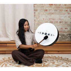 Meinl Sonic Energy RD16DWB-SH Ritual M�nefaser H�ndtromme m/syntetisk skind (16&Prime;/40cm,Valn�dbrun)