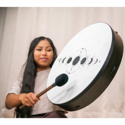 Meinl Sonic Energy RD20DWB-SH Ritual M�nefaser H�ndtromme m/syntetisk skind (20&Prime;/50cm,Valn�dbrun)