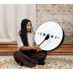 Meinl Sonic Energy RD20DWB-SH Ritual M�nefaser H�ndtromme m/syntetisk skind (20&Prime;/50cm,Valn�dbrun)