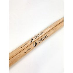 Promark LA2BW LA Special 2B Hickory Oval Wood Tip Trommestikker 