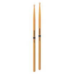 Promark R5AAGC Rebound 5A ActiveGrip Clear Hickory Acorn Woop Tip Trommestikker 