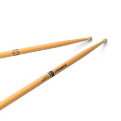 Promark R5AAGC Rebound 5A ActiveGrip Clear Hickory Acorn Woop Tip Trommestikker 