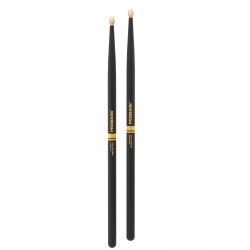 Promark R5ABAG Rebound 5AB ActiveGrip Hickory Acorn Wood Tip Trommestikker