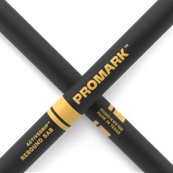Promark R5ABAG Rebound 5AB ActiveGrip Hickory Acorn Wood Tip Trommestikker