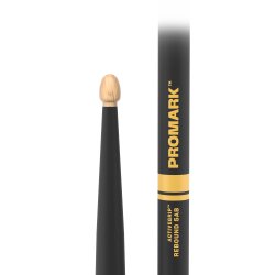 Promark R5ABAG Rebound 5AB ActiveGrip Hickory Acorn Wood Tip Trommestikker