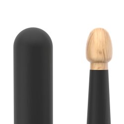 Promark R5ABAG Rebound 5AB ActiveGrip Hickory Acorn Wood Tip Trommestikker