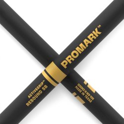 Promark R5BAG Rebound 5B ActiveGrip Hickory Acorn Woop Tip Trommestikker 