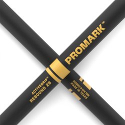 Promark R2BAG Rebound 2B ActiveGrip Hickory Acorn Wood Tip Trommestikker 