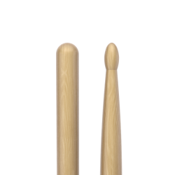 Promark TX7AW Classic Forward 7A Lacquered Hickory Oval Wood Tip Trommestikker 
