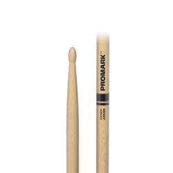 Promark TXJRW Junior Lacquered Hickory Oval Wood Tip Junior Trommestikker (13"x,531")