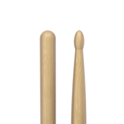 Promark TXJRW Junior Lacquered Hickory Oval Wood Tip Junior Trommestikker (13"x,531")