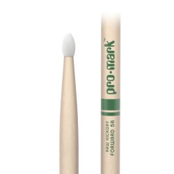 Promark TXR5AN Classic Forward 5A Raw Hickory Oval Nylon Tip Trommestikker 