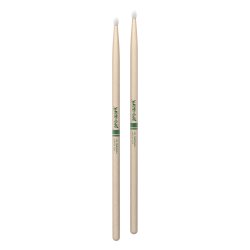 Promark TXR747N Classic Forward 747 Raw Hickory Oval Nylon Tip Trommestikker