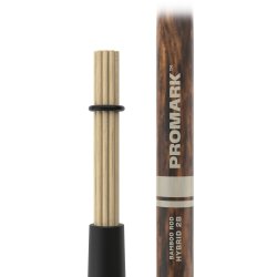 Promark PMHRB FireGrain 2B Bamboo Tip Hybrid Rods 