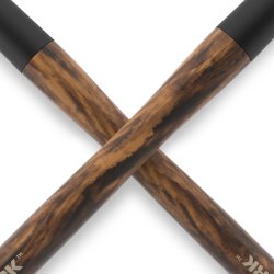 Promark PMHRB FireGrain 2B Bamboo Tip Hybrid Rods 