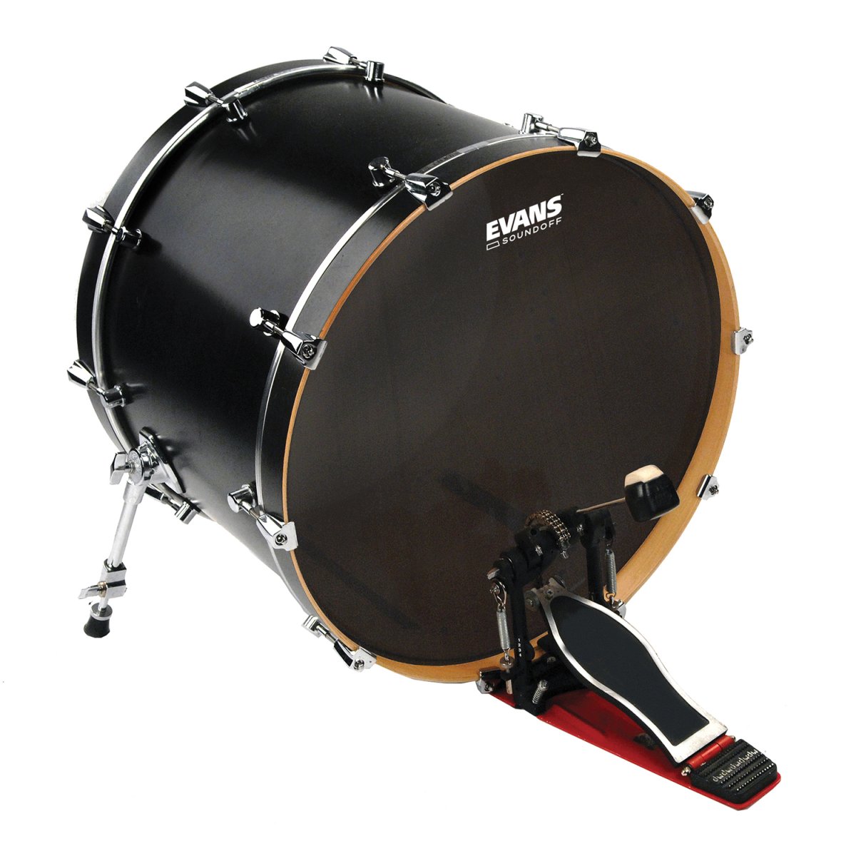 Evans BD22SO1 22'' soundOff mesh stortrommeskind - Meshskind ...