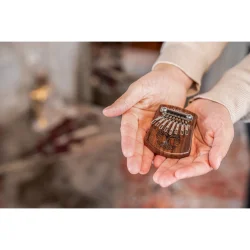 Meinl Sonic Energy KL801TOL Solid Mini Tree Of Life Kalimba C Dur 8 Noder (Sort Valnd)