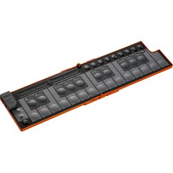 KORG nanoKEY Fold Foldbart 25 tangenters MIDI Keyboard (lava orange)