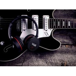 VOX VGH-ROCK VGH Series Guitar Amplifier Headphones Lukkede Dynamiske Hovedtelefon-guitarforst�rker