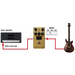 VOX VE-CD Valvenergy Series Copperhead Drive Effekt Pedal 