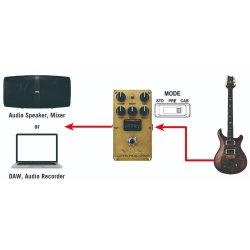VOX VE-CD Valvenergy Series Copperhead Drive Effekt Pedal 