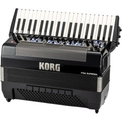 KORG FSUP-P-MBK FISA Suprema Aero Digital Instrument Avanceret Digital Harmonika m/tangenter