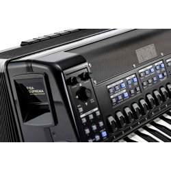 KORG FSUP-P-MBK FISA Suprema Aero Digital Instrument Avanceret Digital Harmonika m/tangenter