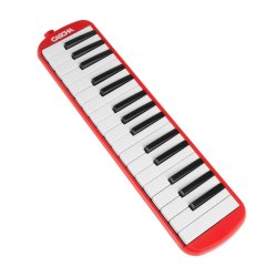 Cascha HH-2059 Melodica inkl. taske &amp; mundstykke (Rd)