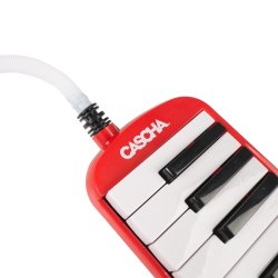 Cascha HH-2059 Melodica inkl. taske &amp; mundstykke (Rd)