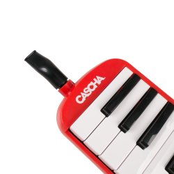 Cascha HH-2059 Melodica inkl. taske &amp; mundstykke (Rd)