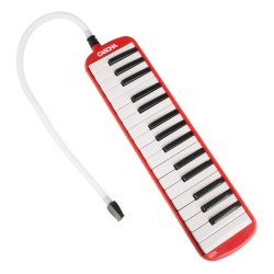 Cascha HH-2059 Melodica inkl. taske &amp; mundstykke (Rd)