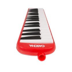 Cascha HH-2059 Melodica inkl. taske &amp; mundstykke (Rd)