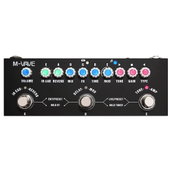 M-Vave Cube Baby Guitarpedal/Effektpedal - Multieffektpedal (Elektrisk Guitar)