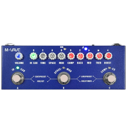 M-Vave Cube Baby Bass Baspedal/Effektpedal - Multieffektpedal (Elektrisk Bas) 
