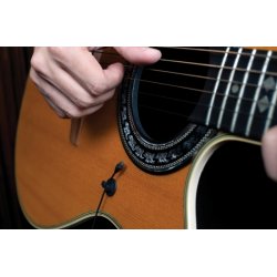 JTS Kondensatormikrofon til strenge / guitar / bl�ser med XLR adapter