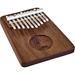 Meinl Sonic Energy KL1001TOL Solid Tree Of Life Kalimba C Dur 10 Noder (Sort Valn�d) inkl. tilbeh�r