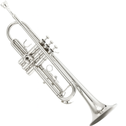 Eastar ETR-380 Bb Standard Begynder Trumpet inkl. kuffert &amp; tilbeh�r (S�lv)