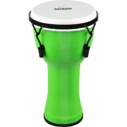 NINO Percussion NINO-PMDJ-GR 8'' Syntetisk Djembe (Gr�n) 