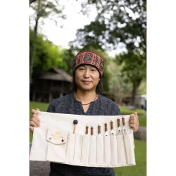 Meinl Sonic Energy TTF-TCM-SET-R 7-delt TCM Terapi Stemmegaffel S�t inkl. rollup-taske &amp; k�lle