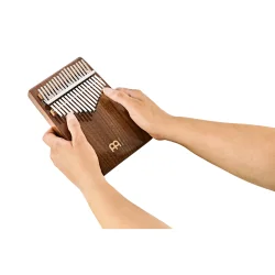 Meinl Sonic Energy KL1701S Solid Kalimba C Dur 17 Noder (Sort Valn�d) inkl. tilbeh�r 