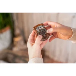 Meinl Sonic Energy KL801TOL Solid Mini Tree Of Life Kalimba C Dur 8 Noder (Sort Valnd)