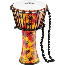 NINO Percussion NINO-PDJ1-S-F Small Rebtunet Syntetisk Djembe m/syntetisk skind (�20cm, Sunshine)