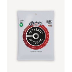 C.F. Martin MA530T Authentic Acoustic Lifespan2.0 92/8 Phosphor Bronze Extra Light .010.047 Westen