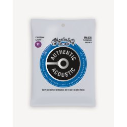 C.F. Martin MA535 Authentic Acoustic SP 92/8 Phosphor Bronze Custom Light .011.052 Western Guitar