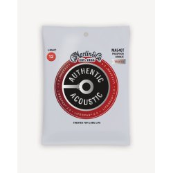 C.F. Martin MA540T Authentic Acoustic Lifespan2.0 92/8 Phosphor Bronze Light .012.054 Western