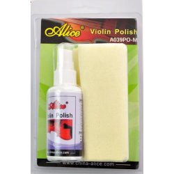 Alice A039PO-M Violin Rengringspary &amp; Pudseklud 