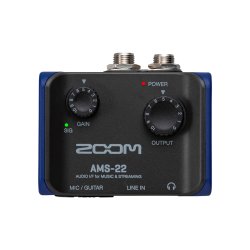 Zoom AMS-22 Audio Interface Musik &amp; Streaming (solomusikere)