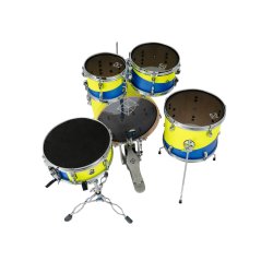 Dixon J516BY Jet Set Plus 5-delt trommes�t